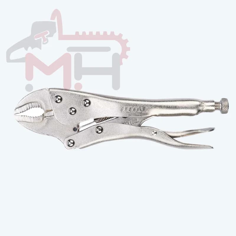 TOTAL Curved Jaw Lock Plier 10"